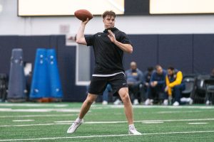 Notebook: Doege makes surprise return as Pro Day QB